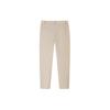 Anta Training Series Solid Color Mid-Rise Woven Straight Leg Casual Pants Men Bottoms Khaki 152427507-5