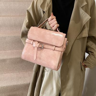 Fashion Retro Handbag Bag Women's New Winter Shoulder Messenger Bag High-end Sense Work Commuter Bag