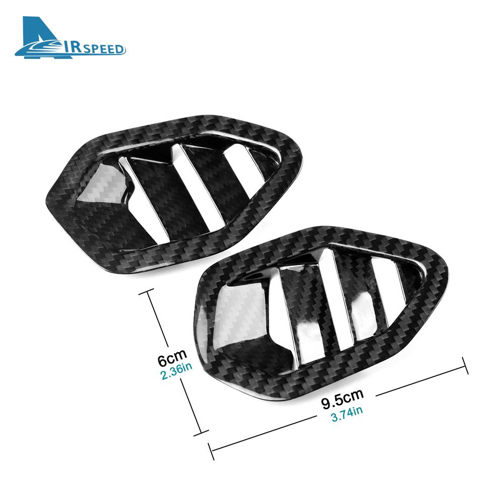 Real Hard Carbon Fiber Cover For Subaru BRZ Toyota GR86 2021 2022 2023 2024 Dashboard Side Air Vent Sticker LHD RHD Accessories