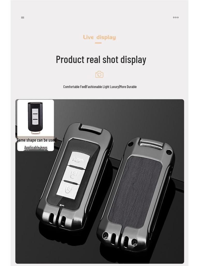2022 Mitsubishi Airtrek Hardcore Edition Car Key Cover & Buckle