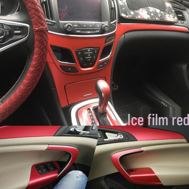 Fits 14-16 Regal Models: Carbon Fiber Interior Console Shift Lever Decoration Film