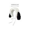 Furry Puppy Headbands Winter Ear Warmers Ear Bands Covers for Cold Weather Cartoon Headband Head Wrap Cute Puppy Ear