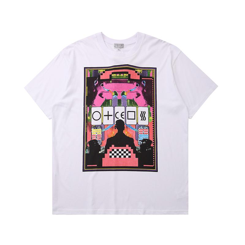 

43/5000 CAVEMPT Japanese Fashion CAVEMPT CE Short-sleeved Cross Sunflower Male and Female Couple T-shirt Summer Loose 4XL