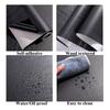 Self adhesive wallpaper 40cm household black wood grain simple waterproof home decoration oil resistant kitchen cabinet desktop