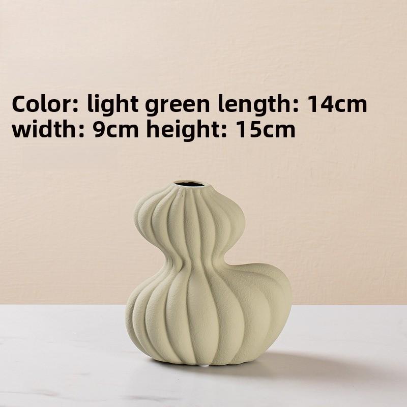 

Creative Minimalist Abstract Art Vase for Home Decor Wine Cabinet Entrance Light Luxury Soft Furnishing