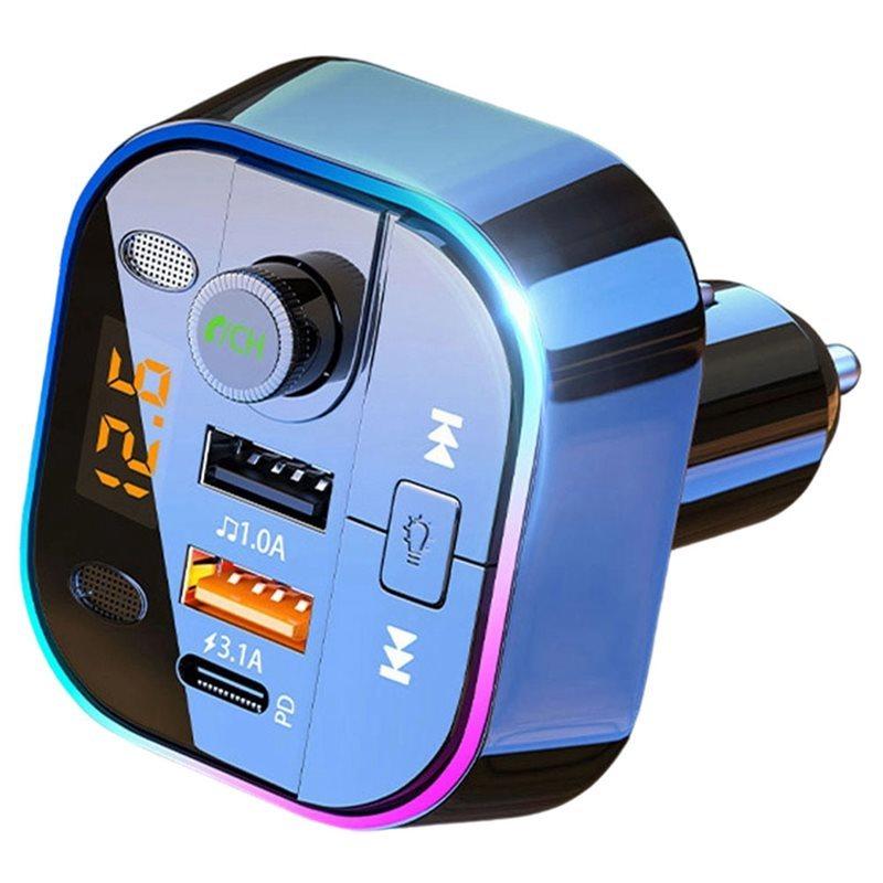 

Car Bluetooth 5.0 Receiver MP3 Player Cigaret Lighter Adapter High-Quality Lossless Sound