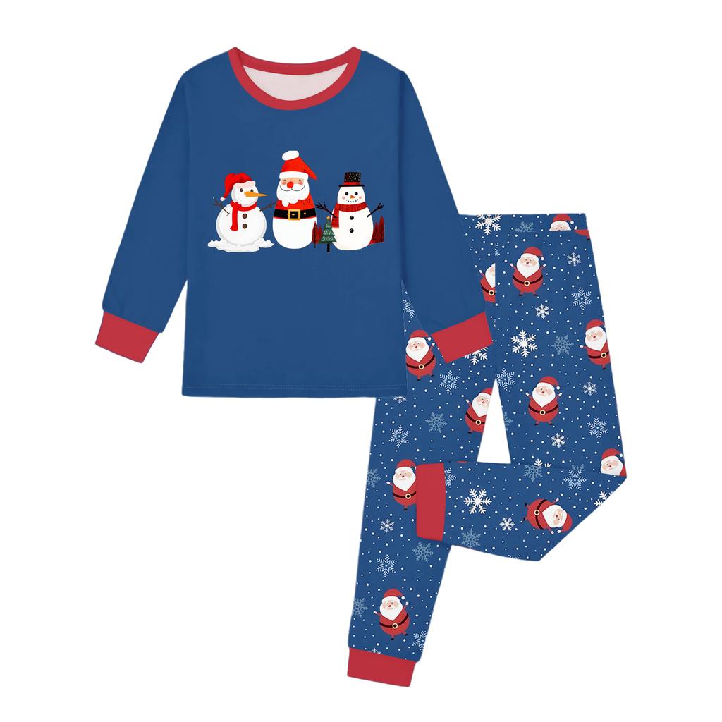 Motedress for barn Skjørt Rund hals Langermet topp Bukser