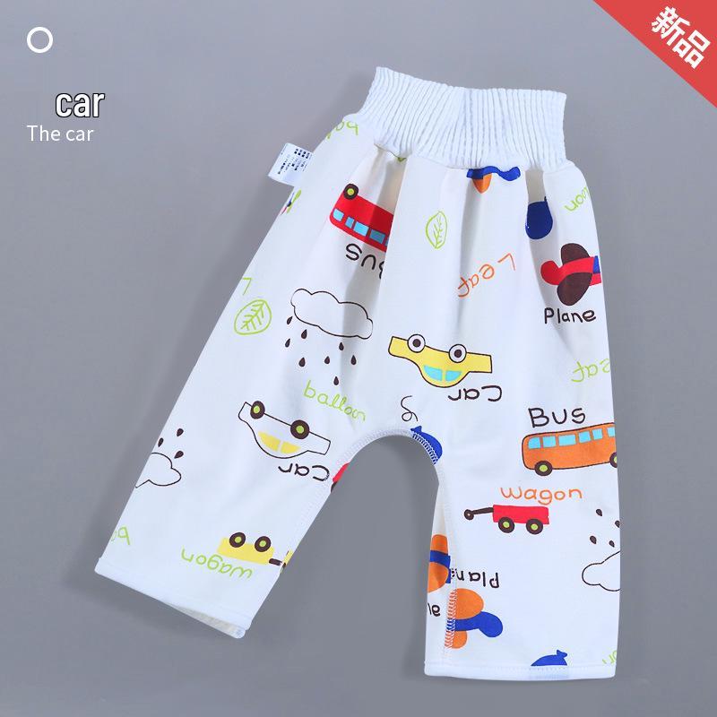 Children's Waterproof Training Diaper Pants - Washable Cotton Nighttime Protection