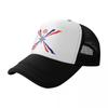 Custom Punk Unisex Assyrian Flag Trucker Hat Adult Aramean Proud Adjustable Baseball Cap for Unisex Women Hip Hop Trucker Cap