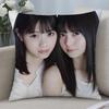 Idol Nogizaka Cushion Cover Cushion Covers Natural Linen Breathable Sofa Bedroom Decor Pillowcase
