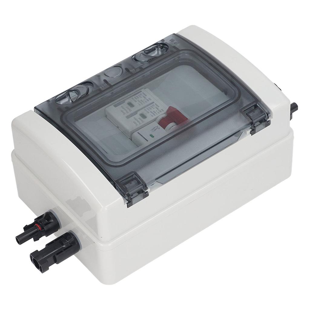 PV Combiner Box IP65 Waterproof Solar Photovoltaic Combiner Box with DC500V 32A Circuit Breaker