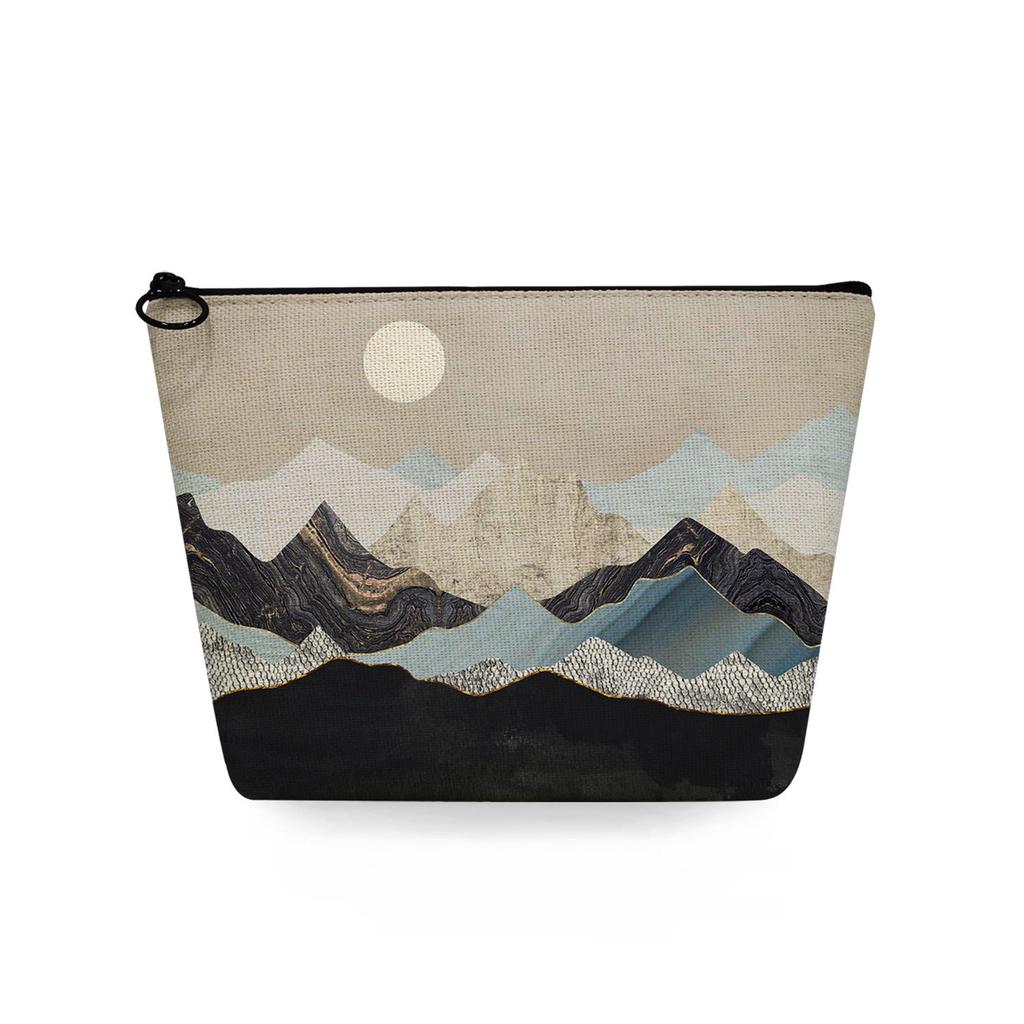 Women Landscape painting Print Cosmetic Bag Toiletries Organize Travel Storage Case 6753