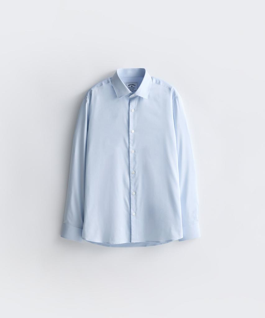 STCO Gentlemens Philosophy Tencel Fluid Shirt Blue_Jdsxz03Csl