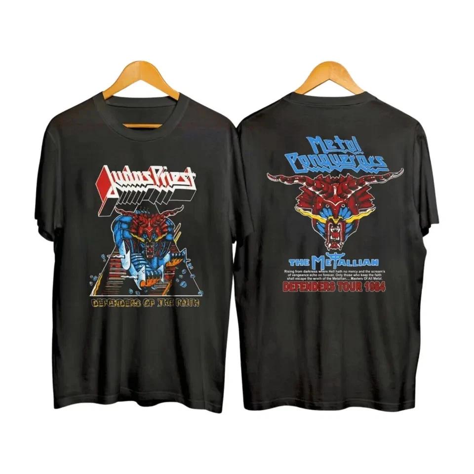 Judas Priest 1984 Defenders of The Faith Tour T-Shirt S