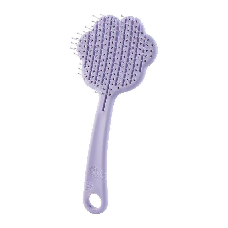 Custom Logo Dry Massage Comb Vented Detangling Brush for Curly Hair Waterproof Eco-Friendly Salon Hairdressing