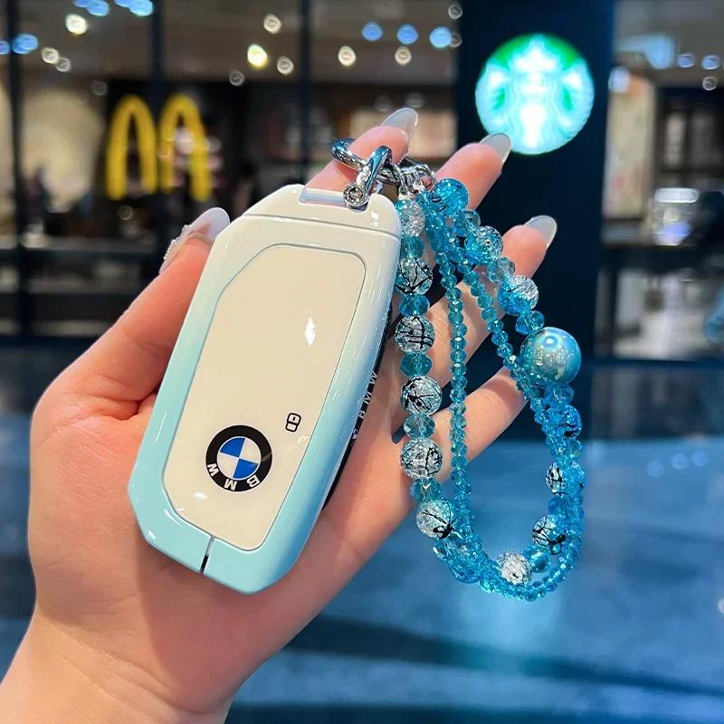 Remote Car Key Cover Keychain Key Case For BMW X1 X3 X4 X5 X6 Series 1 2 3 5 7 G20 G02 G05 G31 G23 F34 F15 F40 IX3 xs9