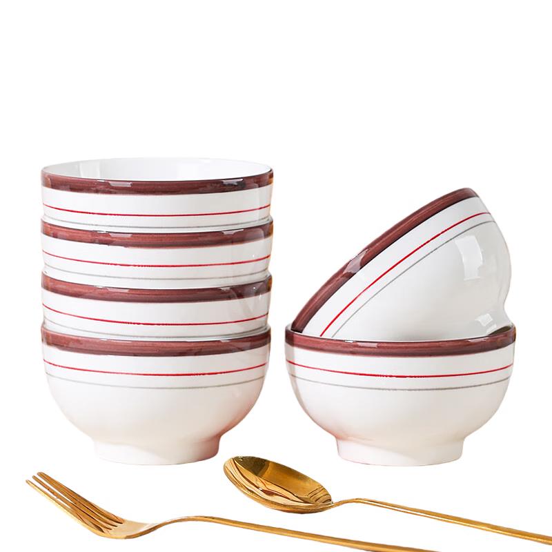 TangHui 6-Piece Chinese Ceramic Dinnerware Set