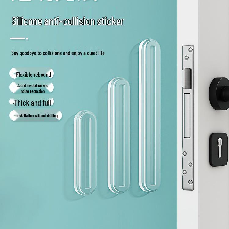 Silicone Anti-Collision Pad for Doors and Walls