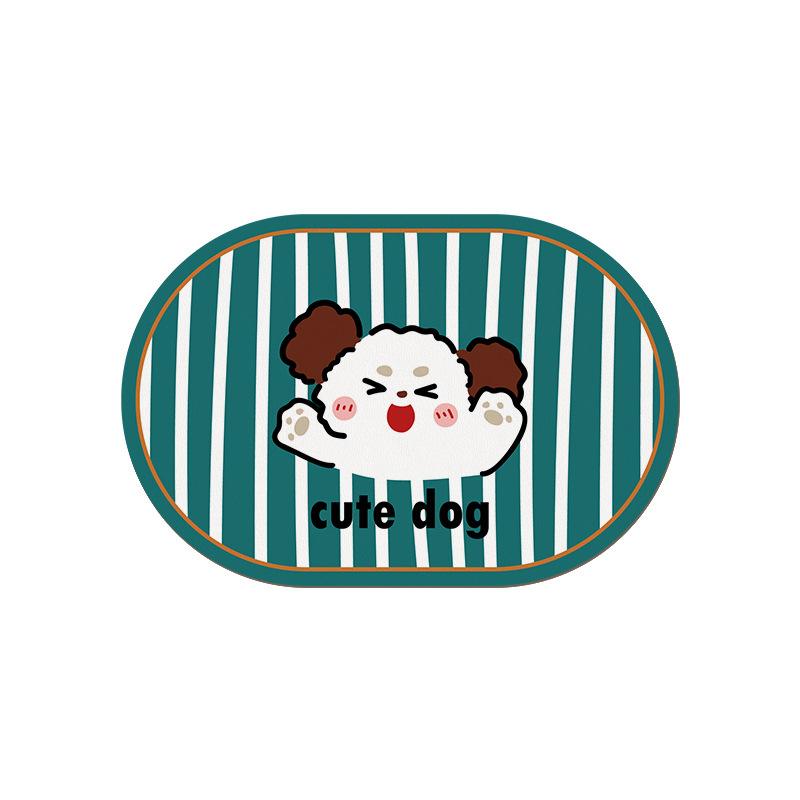 Bathroom Absorbent Diatom Mud Mat Bathroom Quick drying Anti slip Foot Pad Toilet Dirt resistant Wear resistant Floor Mat