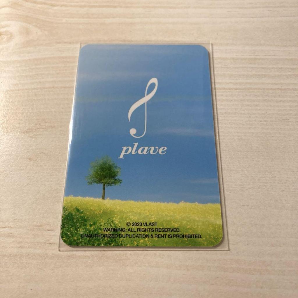 [USED] plave aniplus offline bonus trading card Bambi