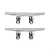 2XStainless Steel Heavy Duty Boat Deck Rope Cleat 5 Inch