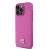 Dkny Dkhmp15Xpshrpsp Iphone 15 Pro Max6.7 Różowy/Pink Hardcase Leather Monogram Pattern Metal Logo Magsafe