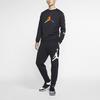 Jordan Sweatshirts Men's Black Crew Neck Moderate Regular DA6729-010