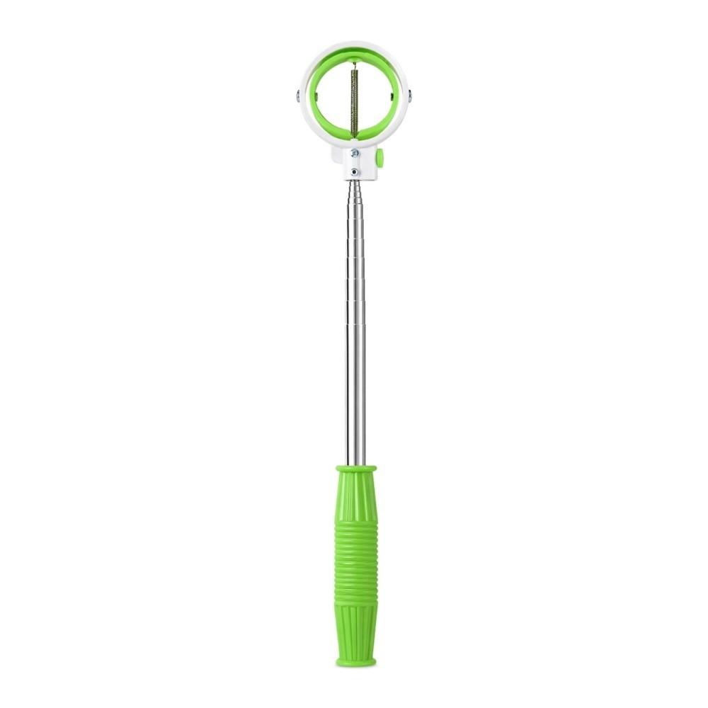 Locking Clip Golf Ball Retriever Double Ring Head Golf Ball Grabber Practice Use