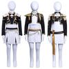 Rumi Zoey Mira Cosplay Clothes KPop Demon Hunters Cosplay Costume Black Golden Suit Halloween Huntrix Role Playing Outfit