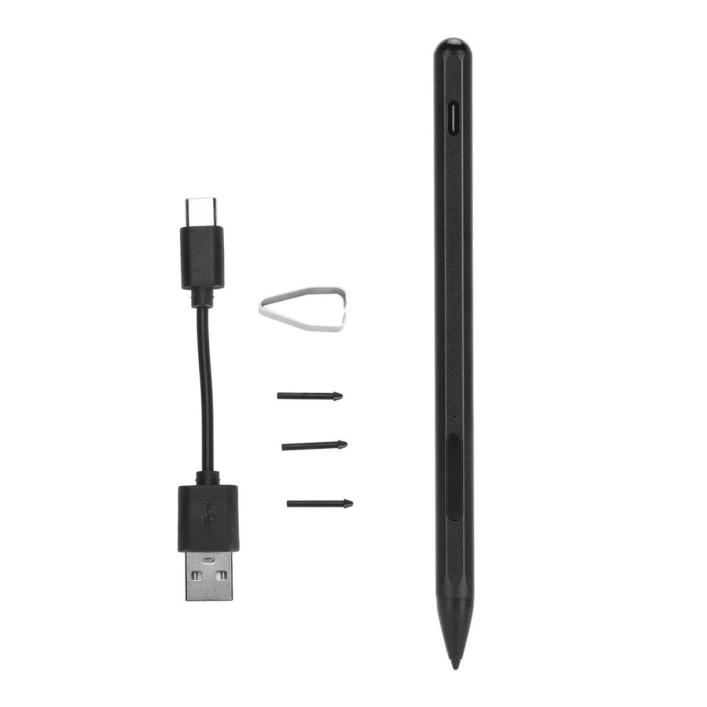 Laptop Stylus Pen with 3 Replacement Nibs Palm Rejection Rechargeable MPP 2.0 Tilt Active Pen with 4096 Pressure