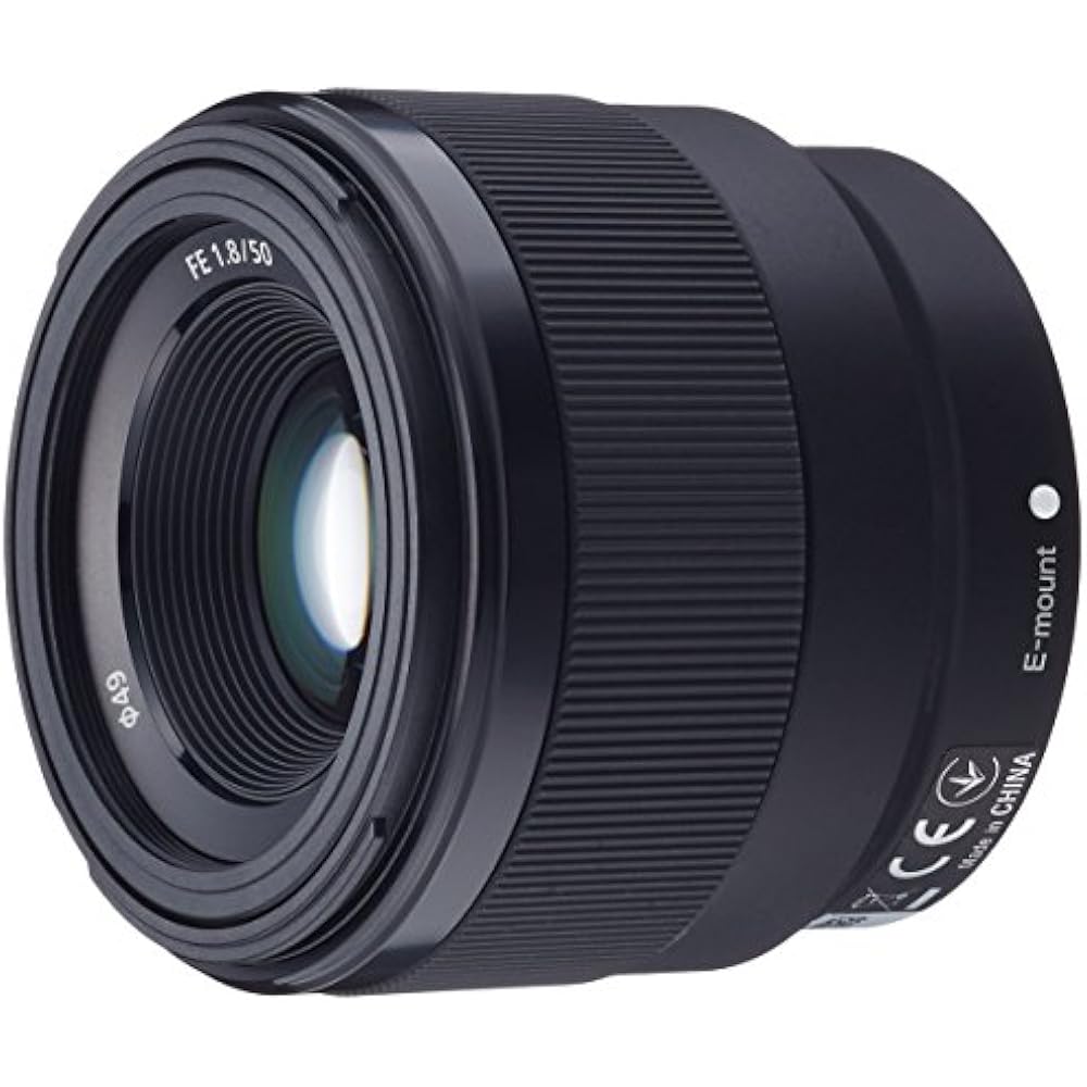 SONY (Sony) Standard Single Focus Lens Full Size FE 50mm F1.8 Genuine Lens for Digital Single Len...