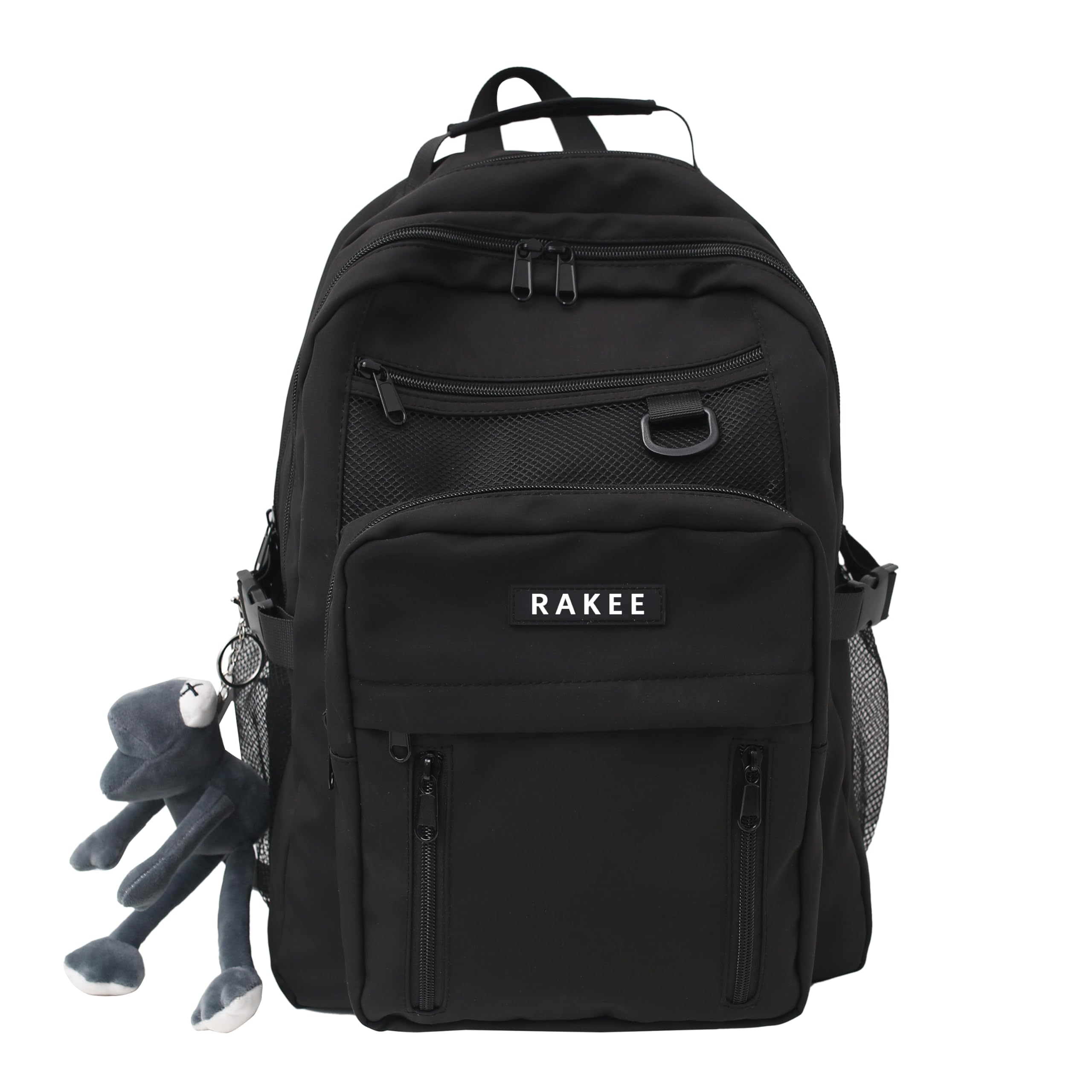 RAKEE Women s Backpack, Large Capacity, Town Backpack, Business Backpack, Women s, Black, Outdoor, Boys, Girls, School Backpack, High School Student