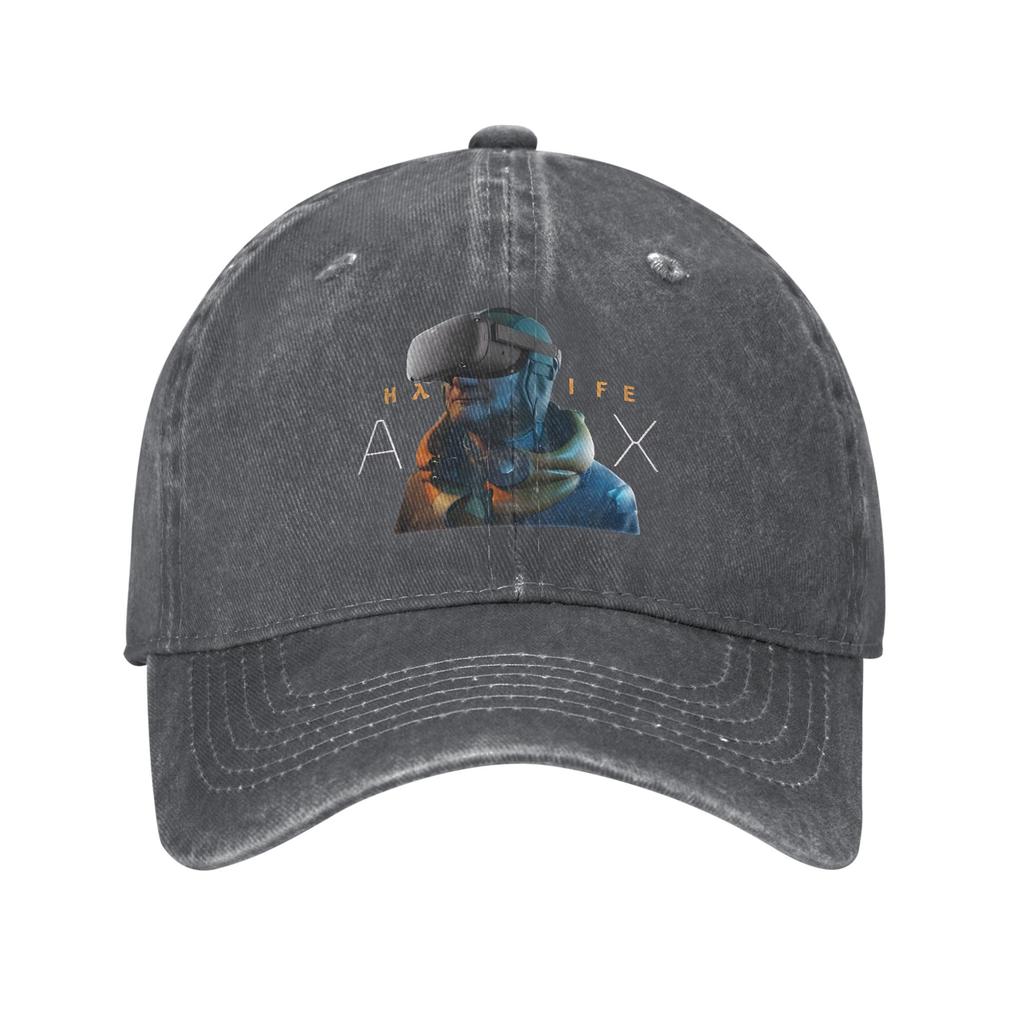 HHalfs Lifes Alyx Baseball Cap Sun  Tennis Skate Adjustable Washed Trucker Hat Female Male Stylish Print Baseball Caps