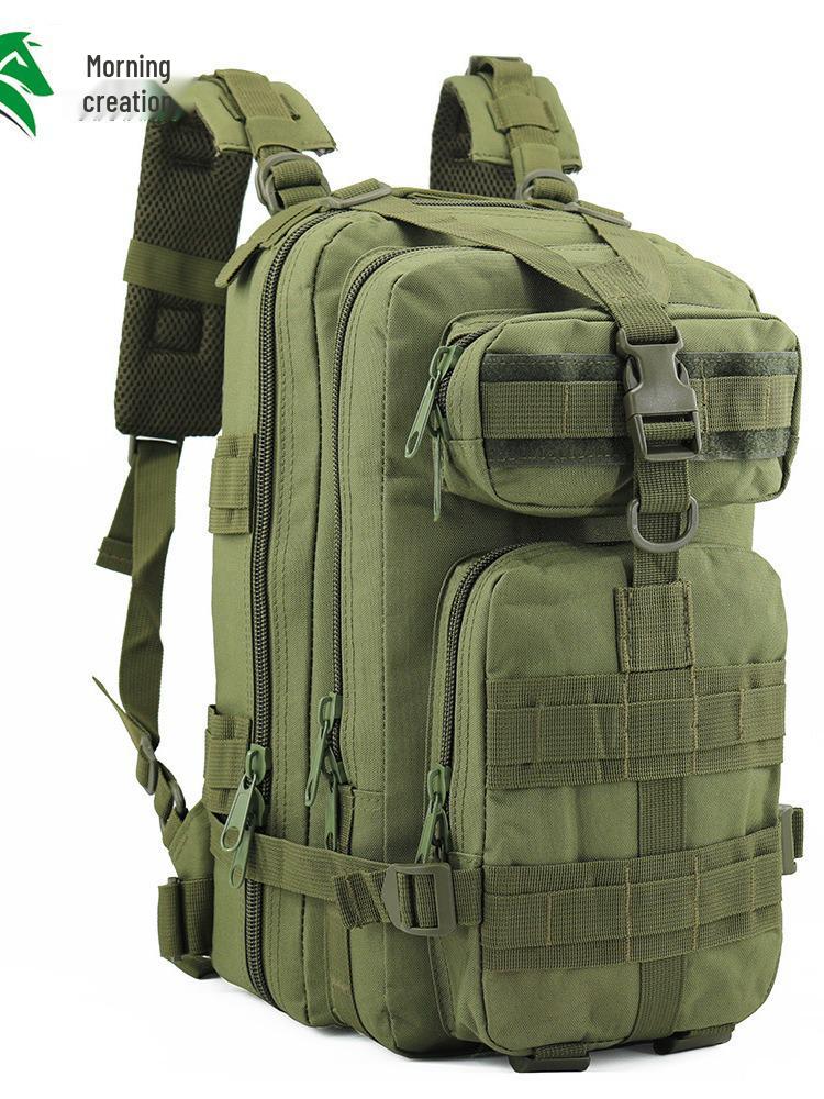 Tactical 3P Assault Backpack - Large Capacity Camo for Travel, Mountaineering, Hiking, Adventure & Camping with Load Reduction.