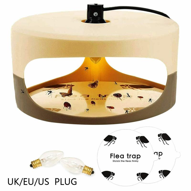

Ловушка для блох Липкий купол Ловушка для постельных клопов Уничтожение вредителей в помещении Уничтожение насекомых EU-1PCS