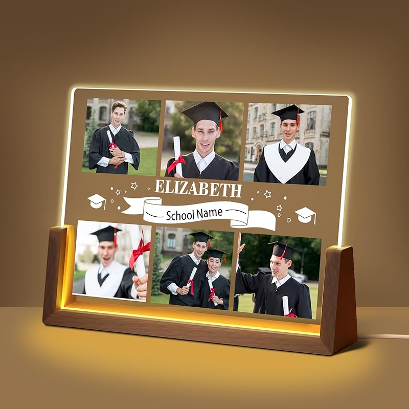 Personalized Graduation Gifts for Her, High School College Graduate Gifts for Girls BFF Daughter Women, Graduation Decoration Class of 2025, Custom