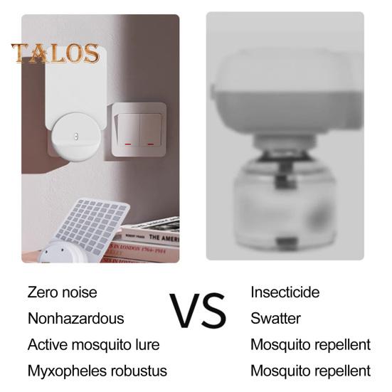 Lampada Anti-zanzare Elettrica 4 Pezzi – Trappola Per Insetti UV A Presa, Silenziosa, Per Mosche E Zanzare, Copertura 100 Mq