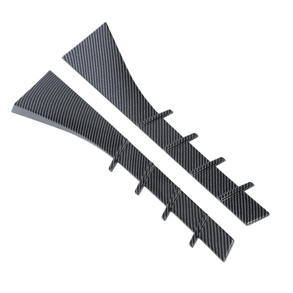 Pair of Rear Window Side Spoiler Decorative Tail Window Side Wing Cover Trim for 3 Series  1 Wagon 2019-2024