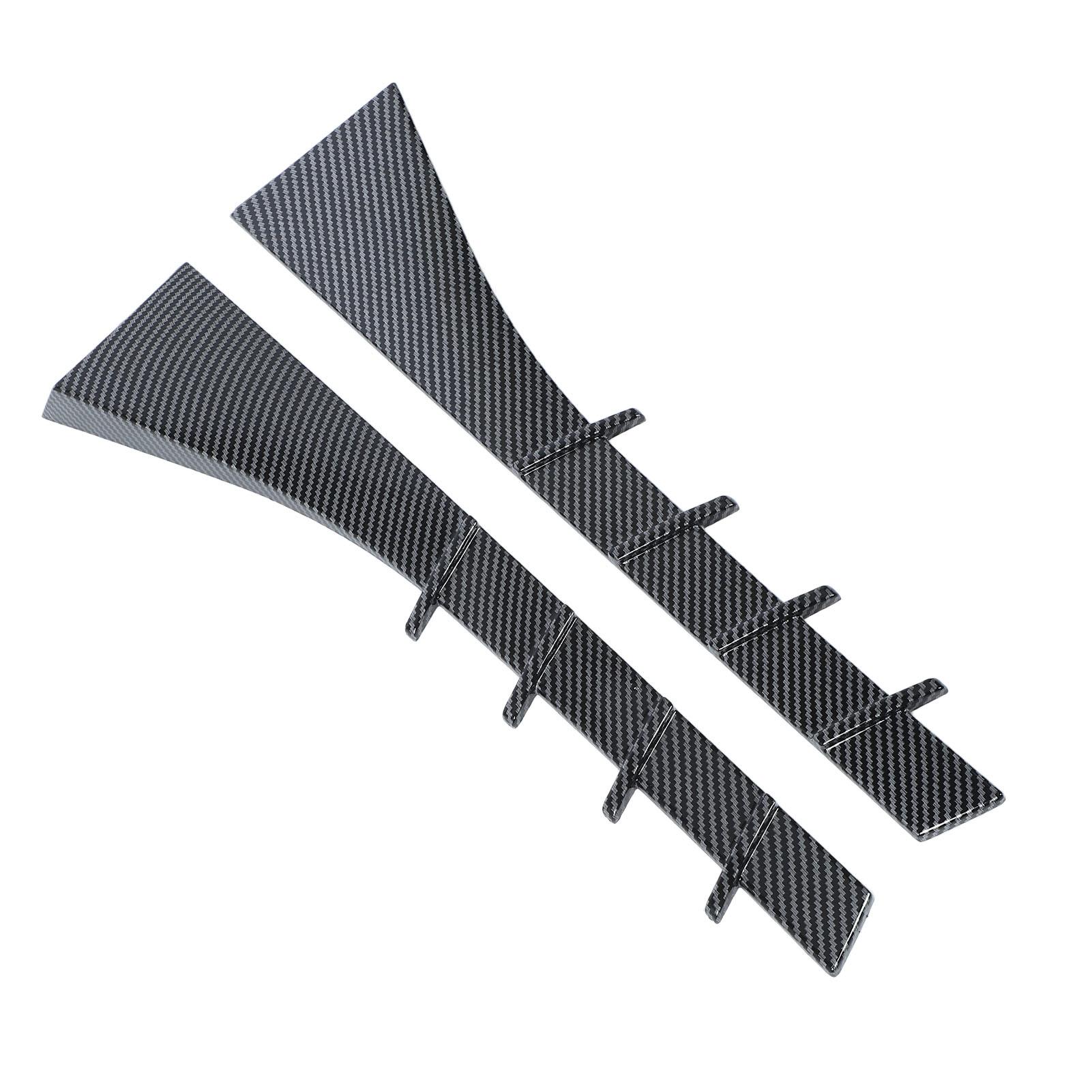 Pair of Rear Window Side Spoiler Decorative Tail Window Side Wing Cover Trim for 3 Series  1 Wagon 2019-2024