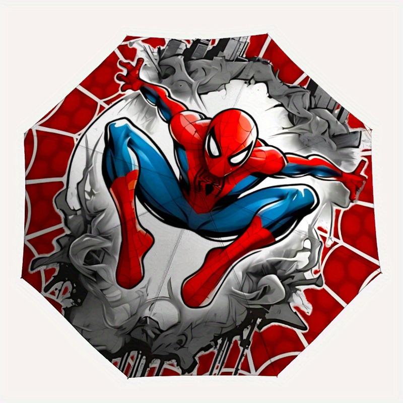 

1pc Spider-ManAutomatic Open/close, All-Season Portable Folding Umbrella, Perfect Gift for FriendsSturdy Ribs yy250811002