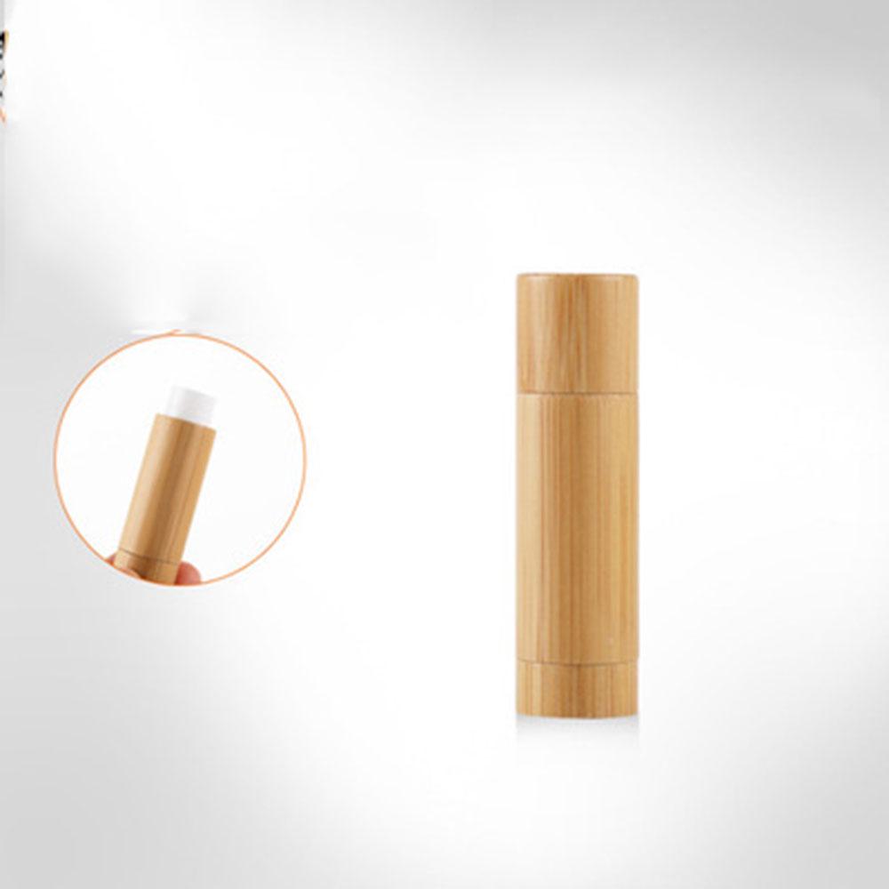 5g Bamboo Empty Lip Gloss Container Lipstick Tube Diy Container Tubes Natural Bamboo Makeup Products Beauty Lip Tint Wholesale