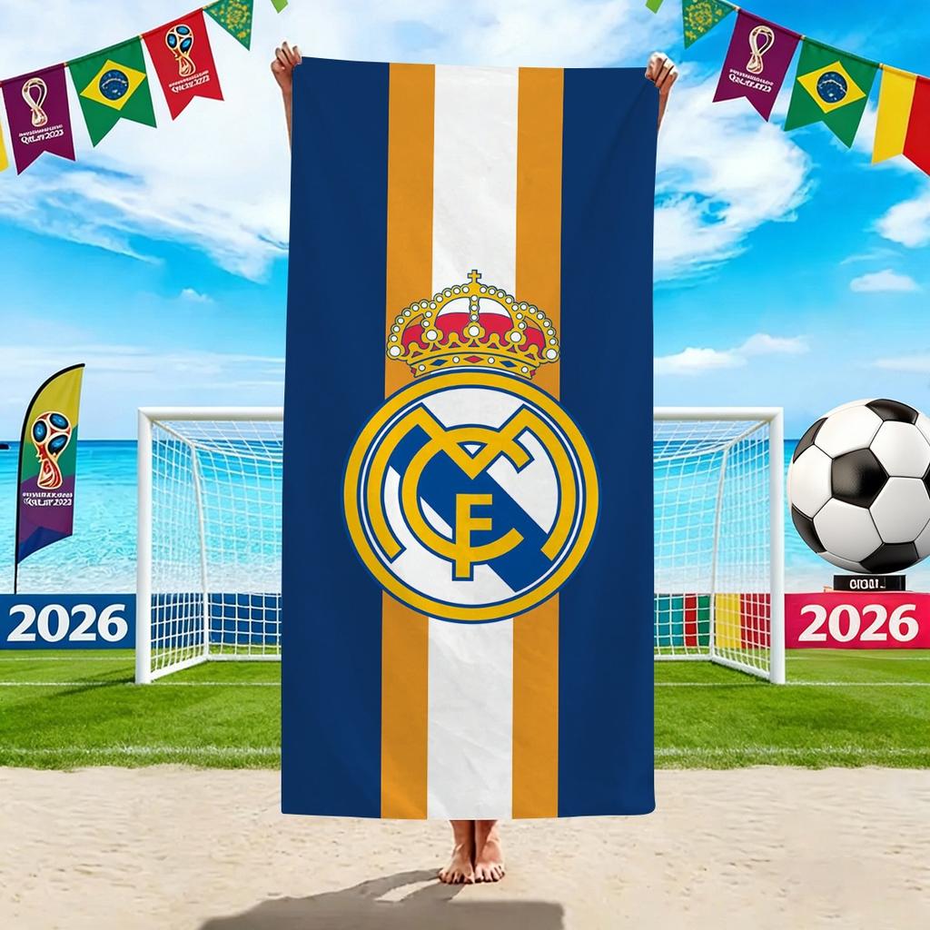 World Cup Beach Towels, Us-Canada-Mexico Football Team Microfiber Quick-Drying Absorbent Bath Towels, Sports Towels