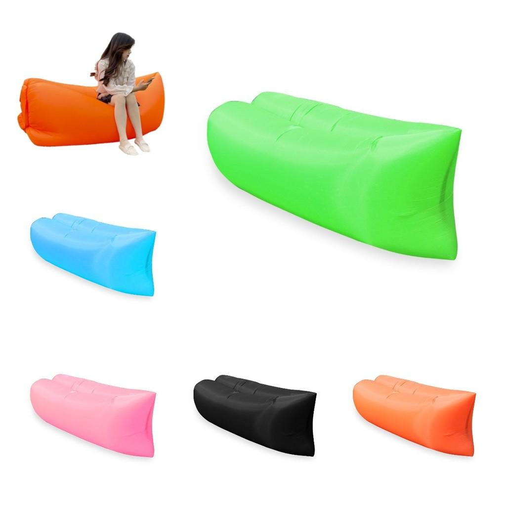 Inflatable Lounger Folding Air Sofa Outdoor Sleep Tool Portable Prop Camping