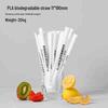 Individually Wrapped Biodegradable Bubble Tea Straws