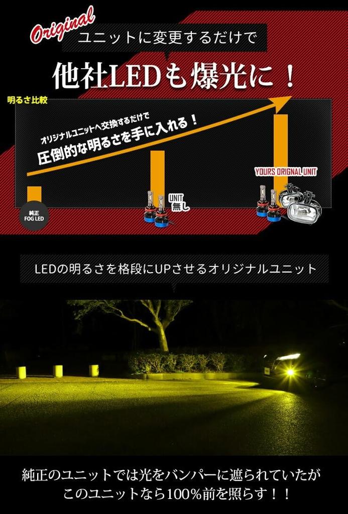 YOURS E13 Note Kicks T33 X-Trail Exclusive Fog Light Unit [Set of 2] [Genuine