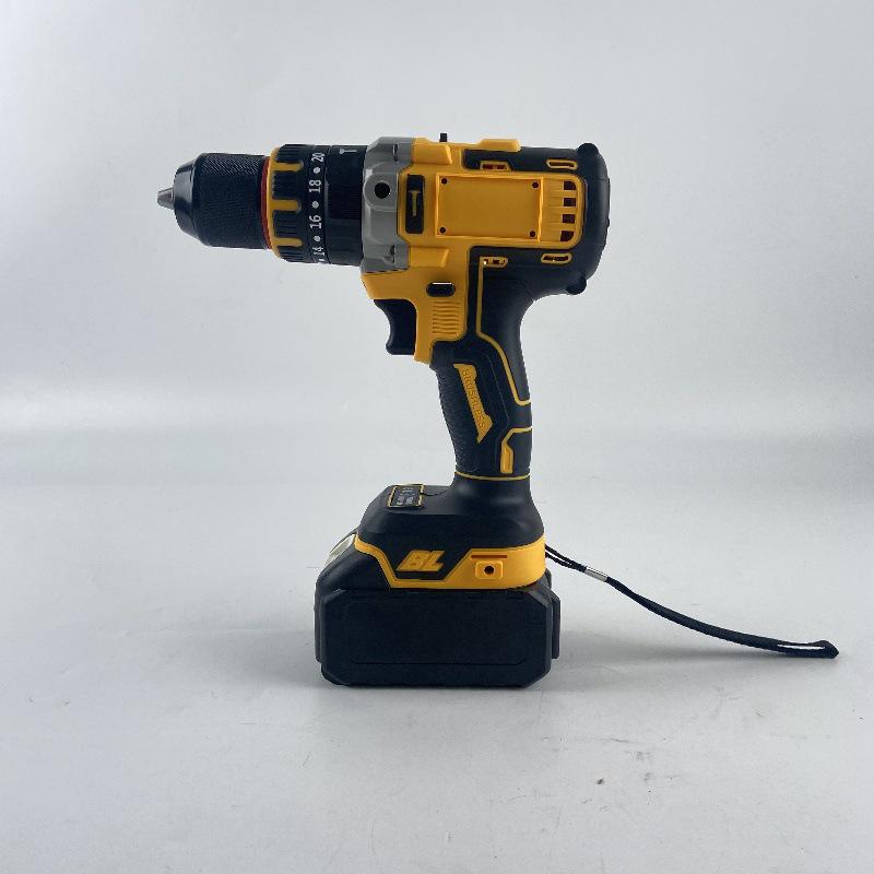 

Настраиваемая 21 В Бесщеточная Аккумуляторная Дрель: 13-мм двухскоростной ударный, многофункциональный электрический шуруповерт с литиевой батареей высокой мощности. 5 Pieces, 1 Battery, 1 Charger