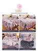Flannel Snowflake Quilt & Blanket for Sofa or Bed