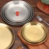 Stainless Style Dinner Plates Gold Serving Plate Restaurant Fish BBQ Skewers Seafood Sushi Plate Large Flat Storage Tray