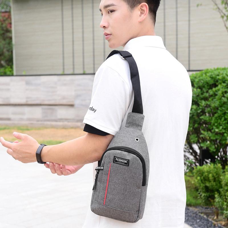 Waist Packs Outdoor Crossbody Shoulder Bags Canvas Sling Bag For Hiking Travel Cycling