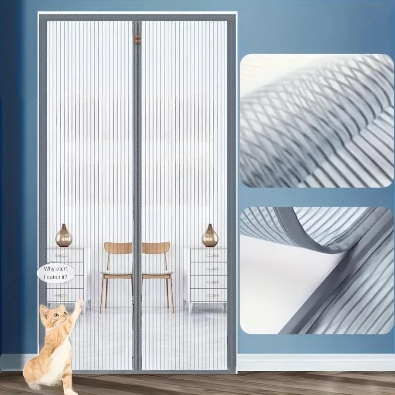 1PZ Zanzariera Estiva a Chiusura Automatica Magnetica Rete Zanzariera per Porta Invisibile Anti Insetti Mosche Tenda Divisoria